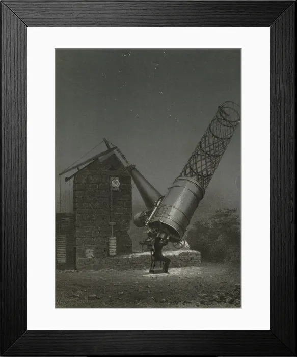 Framed Print : Great Southern Telescope