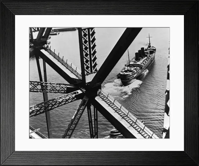 Framed Print : View From The Bridge Framed Print : View From The Bridge
