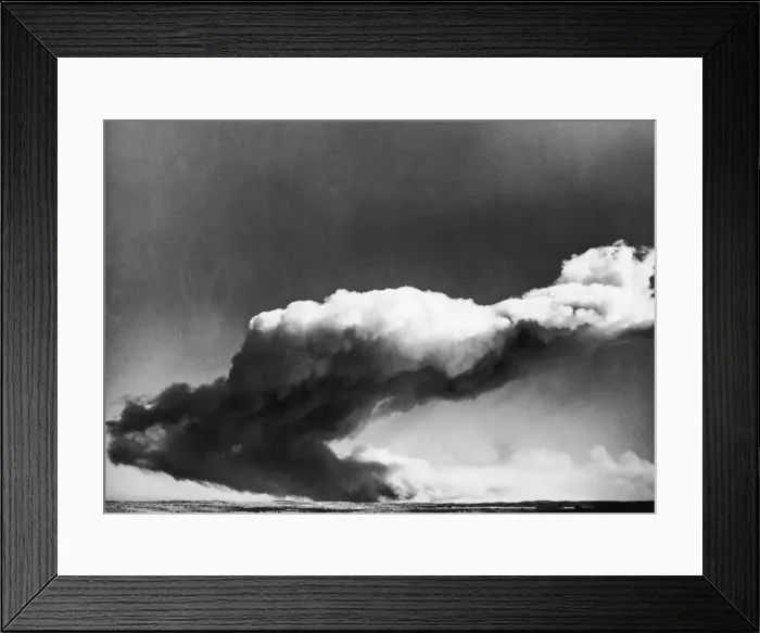 Framed Print : Nuclear Testing