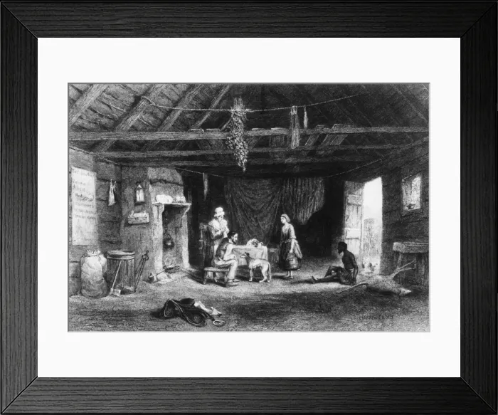Framed Print : Australian Farmhouse Framed Print : Australian Farmhouse