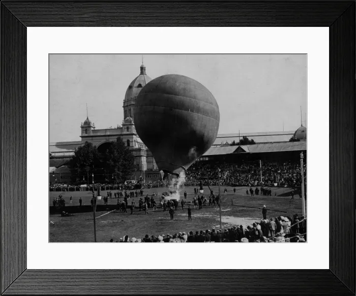 Framed Print : Balloon Launch