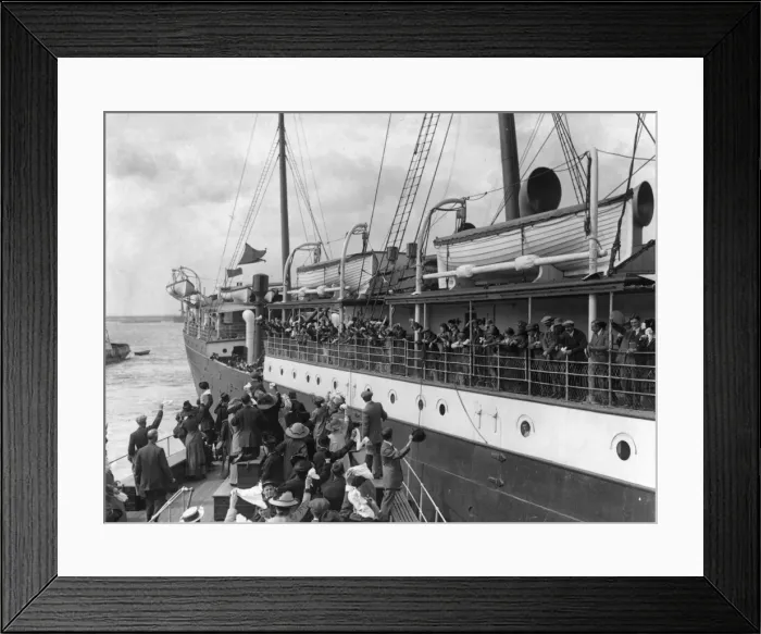 Framed Print : Emigrants Farewell Framed Print : Emigrants Farewell