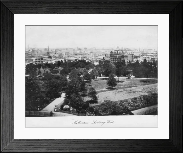 Framed Print : Melbourne City