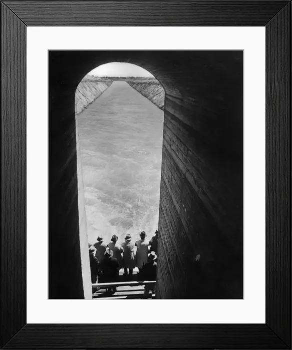 Framed Print : Irrigation Channel Framed Print : Irrigation Channel