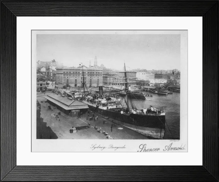 Framed Print : Sydney Quays Framed Print : Sydney Quays