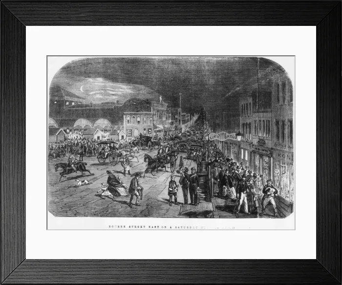 Framed Print : Street At Night