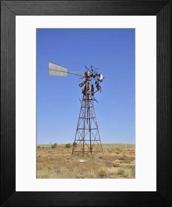 Framed Print : Old windmill