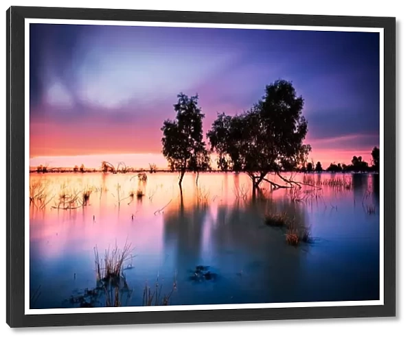 Menindee Lakes after Sunset, Australian Outback