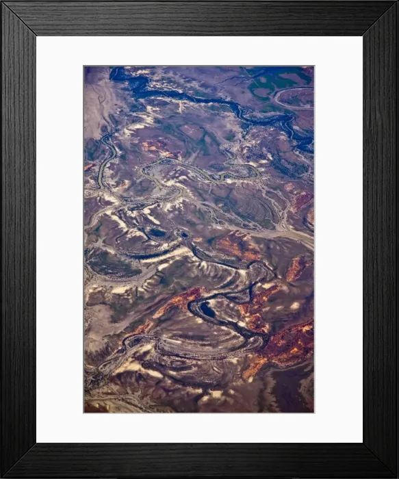 Framed Print : Flood plains. Outback New South Wales. Australia Framed Print : Flood plains. Outback New South Wales. Australia