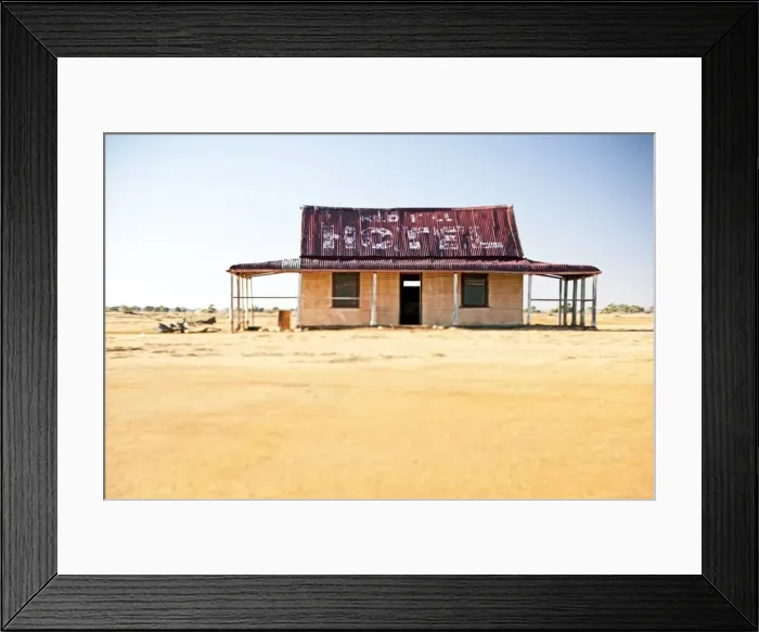 Framed Print : outback shed Framed Print : outback shed