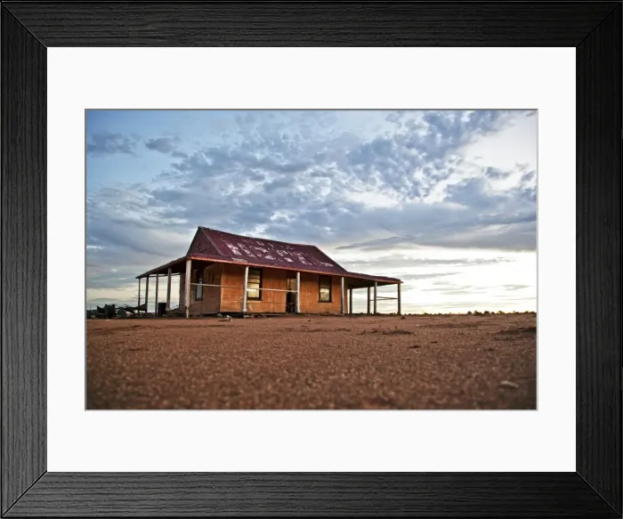 Framed Print : outback shed Framed Print : outback shed