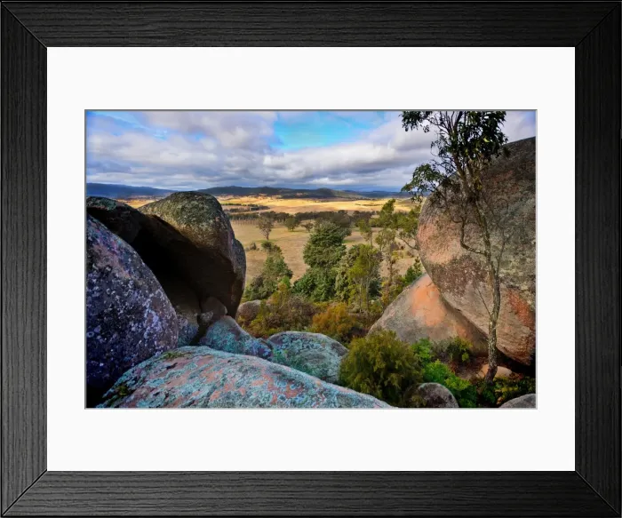 Framed Print : View towards Tarana Framed Print : View towards Tarana