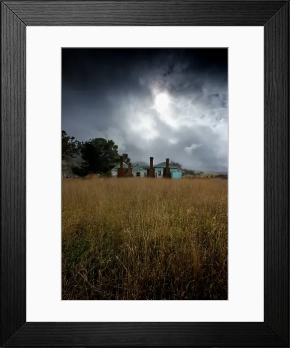 Framed Print : Old workers cottages, Tarana Framed Print : Old workers cottages, Tarana