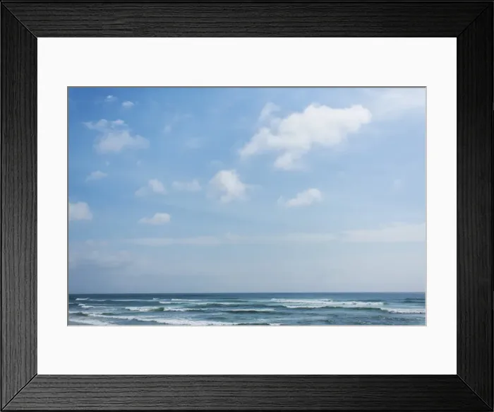 Framed Print : Looking Out to Sea