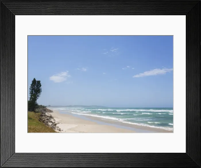 Framed Print : Beach View Framed Print : Beach View