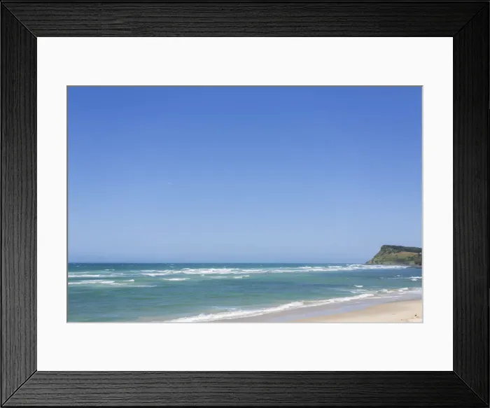 Framed Print : Beach View Framed Print : Beach View