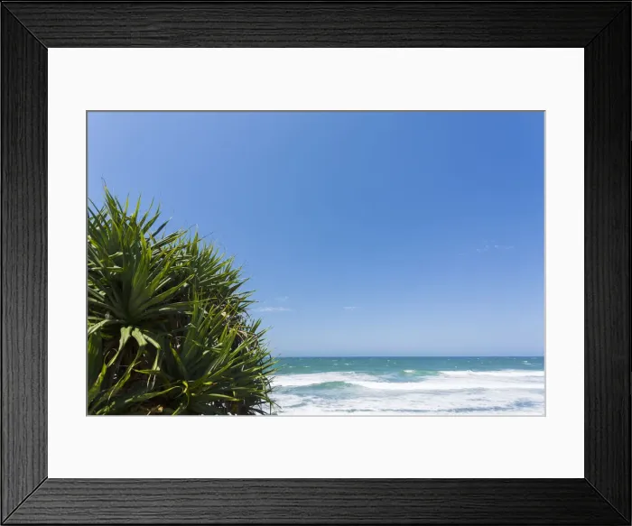 Framed Print : Beach View