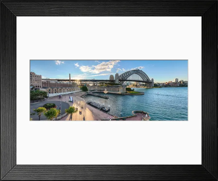 Framed Print : Sydney Harbor Bridge