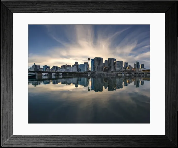 Framed Print : Sydney Darling Harbour Framed Print : Sydney Darling Harbour