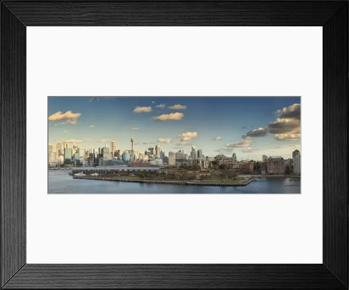 Framed Print : Facing to Darling Harbour Framed Print : Facing to Darling Harbour