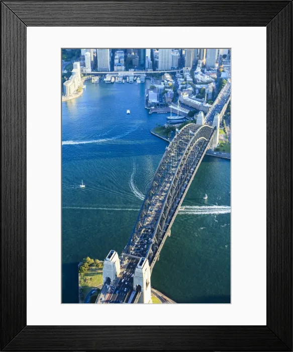 Framed Print : Sydney Harbour Bridge, New South Wales Framed Print : Sydney Harbour Bridge, New South Wales