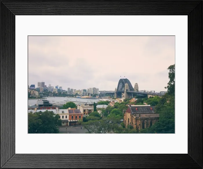 Framed Print : Sydney Harbour View ( incl. Sydney Harbour Bridge) Framed Print : Sydney Harbour View ( incl. Sydney Harbour Bridge)