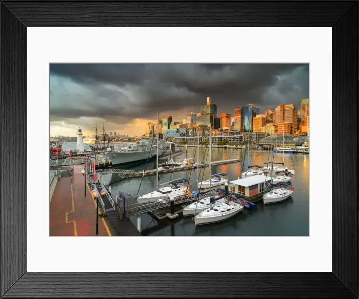 Framed Print : Darling Harbour, Sydney Framed Print : Darling Harbour, Sydney