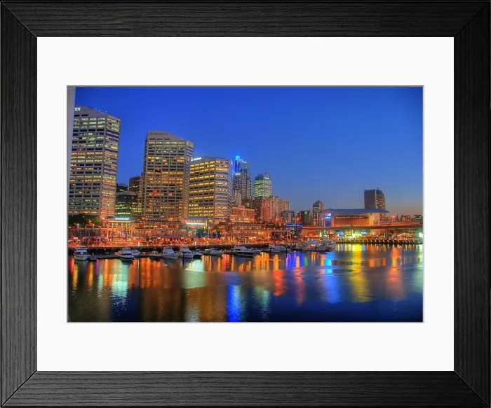Framed Print : Darling harbour, Sydney Framed Print : Darling harbour, Sydney