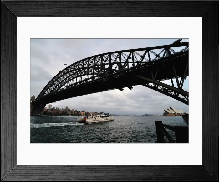 Framed Print : Sydney Harbor Bridge Framed Print : Sydney Harbor Bridge