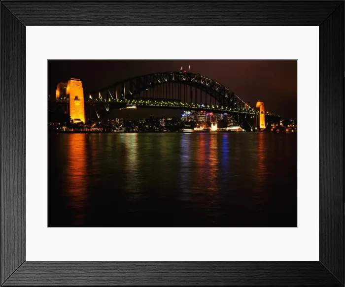 Framed Print : Sydney Harbor Bridge