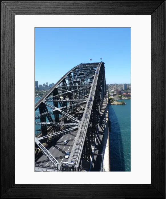 Framed Print : Sydney Habour Bridge Framed Print : Sydney Habour Bridge