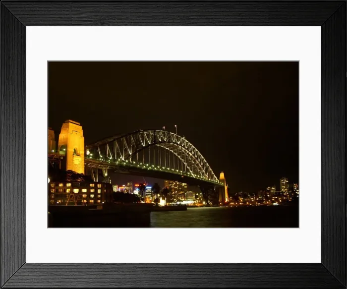 Framed Print : Bright Lights, Big City