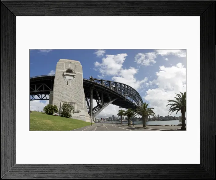 Framed Print : Panorama Sydney Harbour Bridge