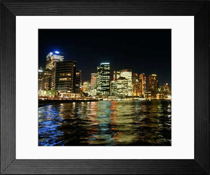 Framed Print : Bright Lights, Big City Framed Print : Bright Lights, Big City