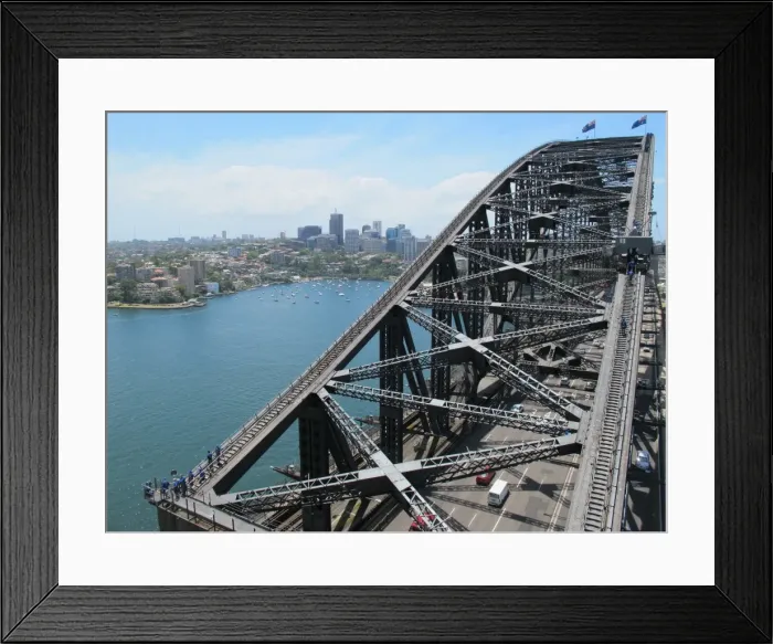 Framed Print : Sydney harbour bridge Framed Print : Sydney harbour bridge