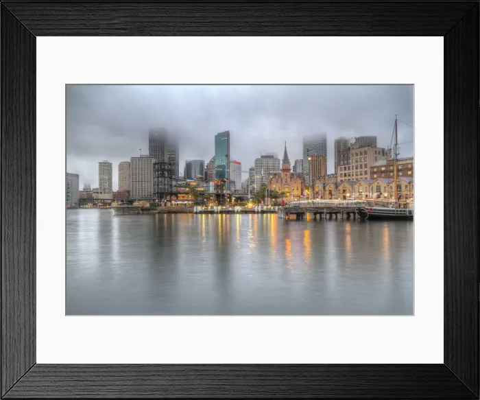 Framed Print : The Rocks in Sydney Framed Print : The Rocks in Sydney