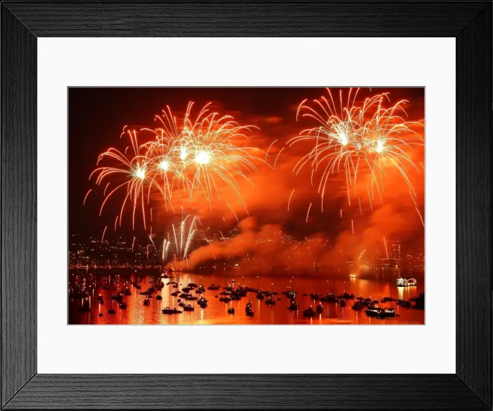 Framed Print : Firework, Sydney