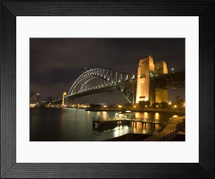 Framed Print : Sydney Harbour Bridge Framed Print : Sydney Harbour Bridge