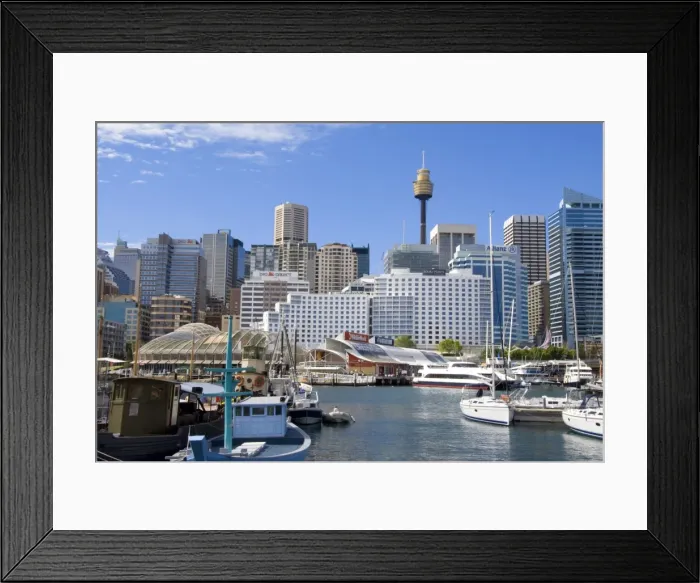 Framed Print : Sydney skyline Framed Print : Sydney skyline