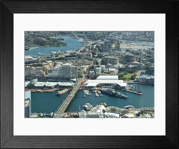 Framed Print : Sydney, aerial view Framed Print : Sydney, aerial view