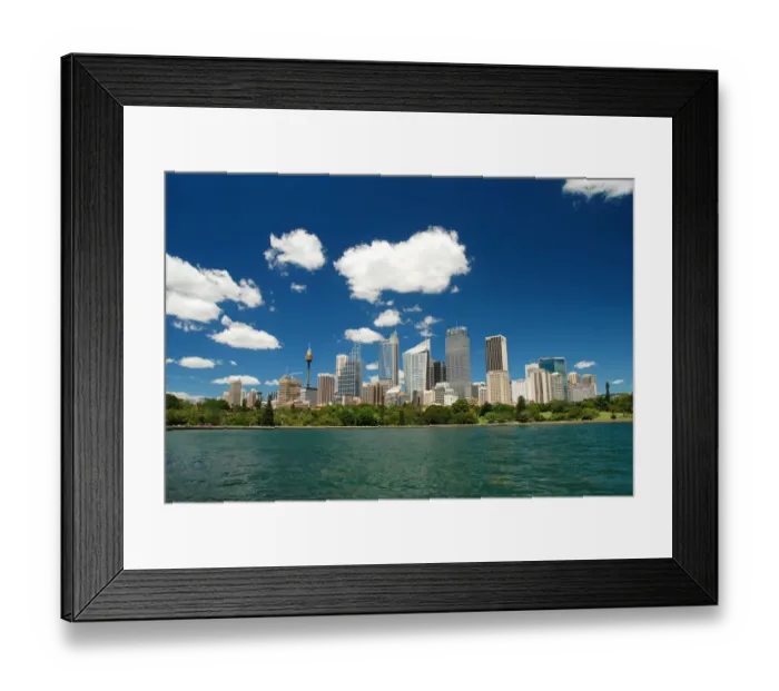 Framed Print : Sydney skyline Framed Print : Sydney skyline