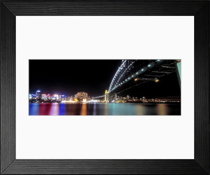Framed Print : View of Sydney Harbour Bridge