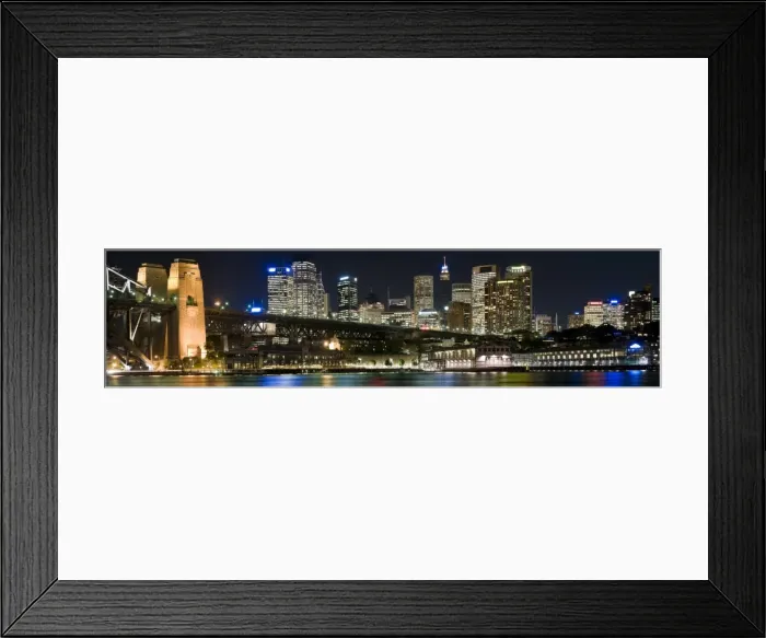 Framed Print : Sydney at Night