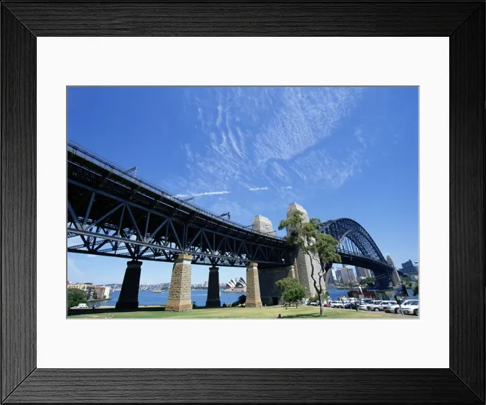 Framed Print : Sydney Harbor Bridge, Australia