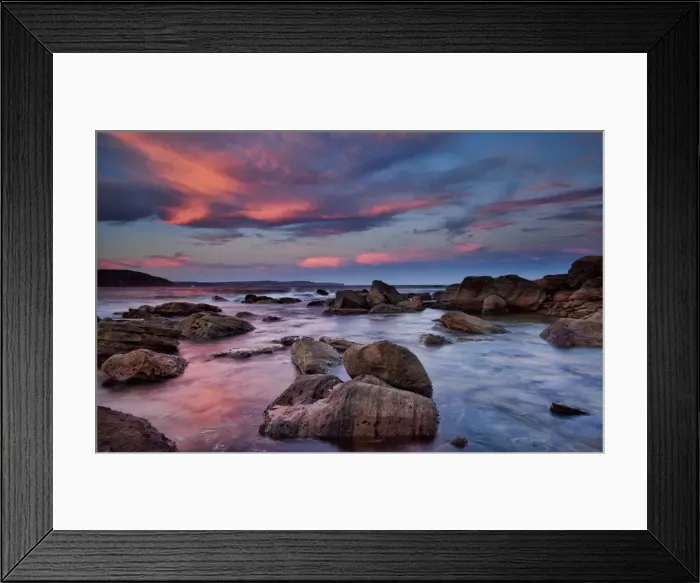 Framed Print : Palm Beach sunset Framed Print : Palm Beach sunset