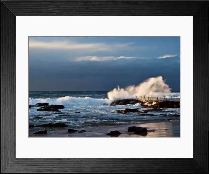 Framed Print : Avalon Beach Framed Print : Avalon Beach