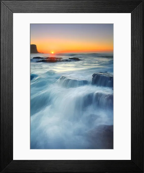 Framed Print : Avalon sunrise Framed Print : Avalon sunrise