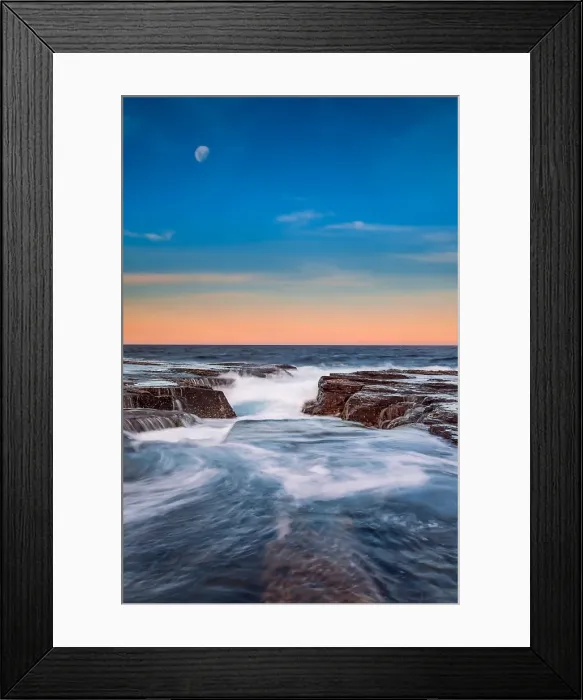 Framed Print : Moonrise at Cauldron Framed Print : Moonrise at Cauldron