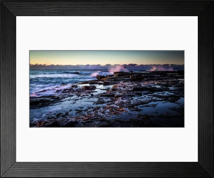 Framed Print : Sunrise at Narabeen Framed Print : Sunrise at Narabeen