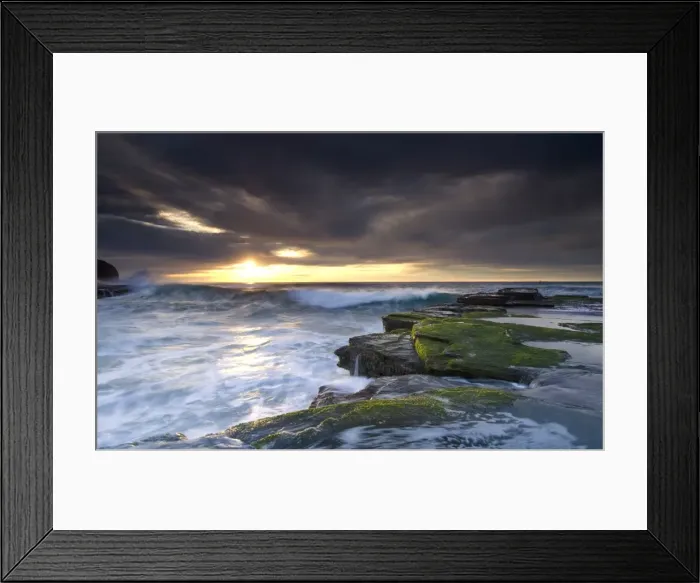 Framed Print : Sunrise over Turimetta Framed Print : Sunrise over Turimetta
